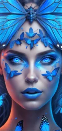 Blue Eye Organ Live Wallpaper
