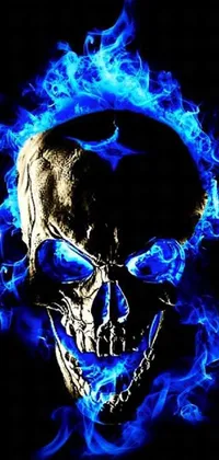 Blue Jaw Bone Live Wallpaper