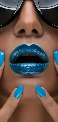 Blue Liquid Skin Live Wallpaper