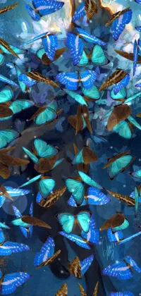 Blue Organism Aqua Live Wallpaper