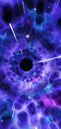 Blue Purple Astronomical Object Live Wallpaper