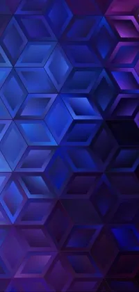 Blue Purple Azure Live Wallpaper