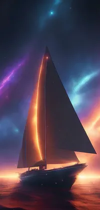 Boat Atmosphere Water Live Wallpaper