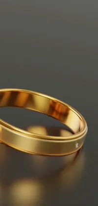 Body Jewelry Amber Wedding Ring Live Wallpaper