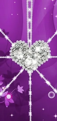 Body Jewelry Purple Organism Live Wallpaper