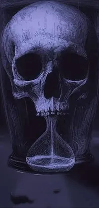 Bone Jaw Skull Live Wallpaper
