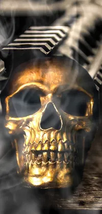 Bone Jaw Skull Live Wallpaper