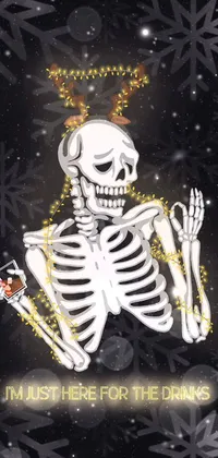 Bone Skull Skeleton Live Wallpaper