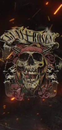 Bone Sleeve Skull Live Wallpaper