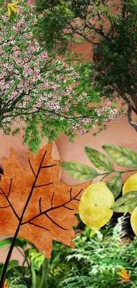 Botany Leaf Nature Live Wallpaper
