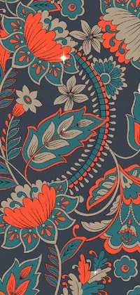 Botany Textile Rectangle Live Wallpaper