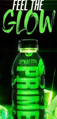Bottle Green Liquid Live Wallpaper