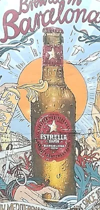 Bottle Poster Alcoholic Beverage Live Wallpaper