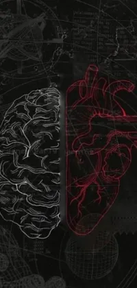 Brain Organism Font Live Wallpaper