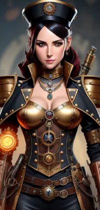 Breastplate Sleeve Chest Live Wallpaper