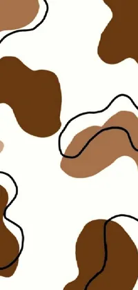 Brown Art Organism Live Wallpaper
