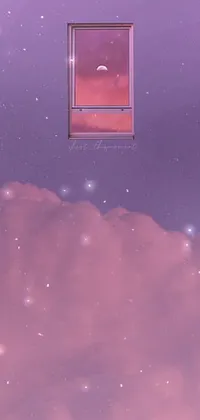 Brown Atmosphere Purple Live Wallpaper