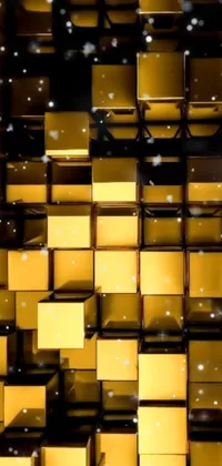 Brown Building Gold Live Wallpaper