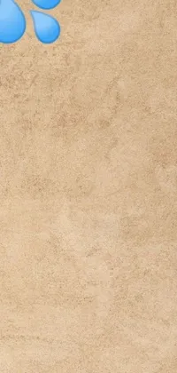 Brown Electric Blue Sand Live Wallpaper