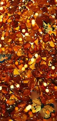 Brown Liquid Amber Live Wallpaper