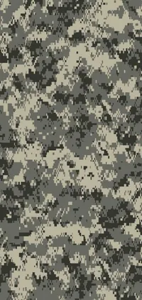 Brown Military Camouflage Plant Live Wallpaper