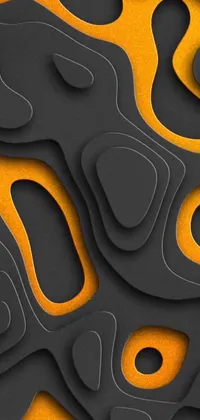 Brown Orange Automotive Design Live Wallpaper