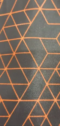 Brown Orange Triangle Live Wallpaper