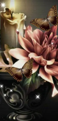 Brown Pollinator Insect Live Wallpaper
