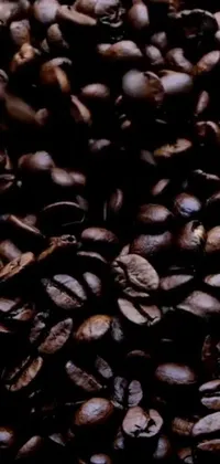 Brown Single-origin Coffee White Live Wallpaper