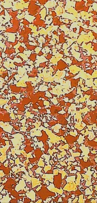 Brown Textile Orange Live Wallpaper