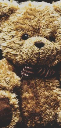 Brown Toy Teddy Bear Live Wallpaper