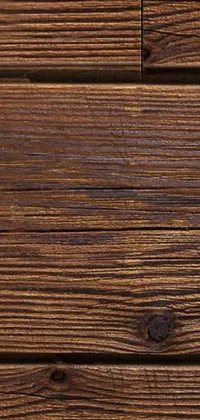 Brown Wood Pattern Live Wallpaper