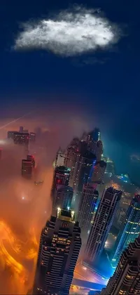 Building Cloud Skyscraper Live Wallpaper
