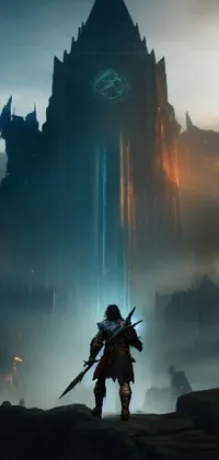 Indulge in a world of medieval fantasy with a phone live wallpaper that delivers a spellbinding scenery