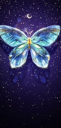 Butterfly Liquid Insect Live Wallpaper