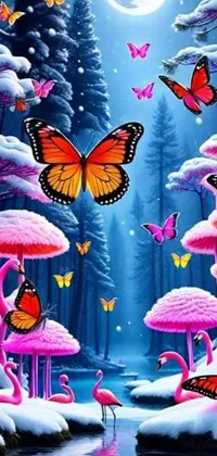Butterfly Nature Pollinator Live Wallpaper