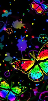 Butterfly Pollinator Light Live Wallpaper