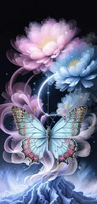 Butterfly Pollinator Mythical Creature Live Wallpaper