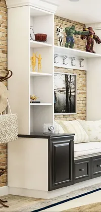 Cabinetry Furniture Shelf Live Wallpaper