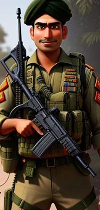 indian army soldier wallpaper