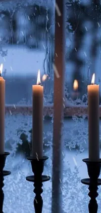 Candle Atmosphere Photograph Live Wallpaper