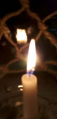 Candle Fire Flame Live Wallpaper