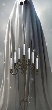 Candle Holder Lamp Art Live Wallpaper