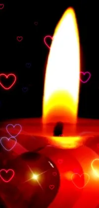 love candle Live Wallpaper