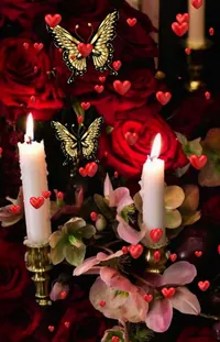 Candle Plant Lighting Live Wallpaper