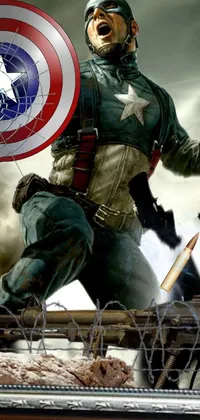 Captain America Shield Thor Live Wallpaper