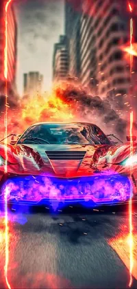 Car Automotive Lighting Sky Live Wallpaper