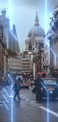 City of cars Live Wallpaper