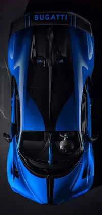 Get ready to rev up your phone's background with this stunning live wallpaper featuring a modern blue sports car