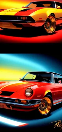 retro cars Live Wallpaper